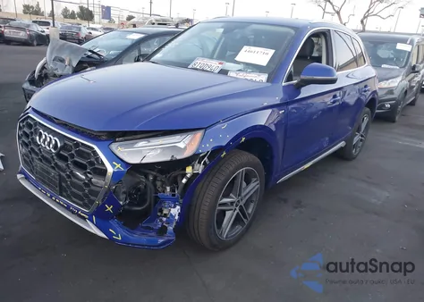 2021 Audi Q5 Premium Plus 55 Tfsi E Quattro S Tronic from USA, damaged, VIN WA1E2AFYXM2003754